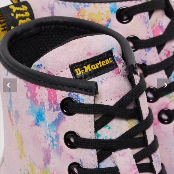 Dr. Martens Women’s Pink Sheridan Confetti Suede Boots Size 7 NEW MSRP 140.00 - Picture 5 of 16